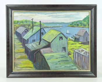 Painting: Harborscape