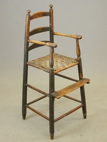 18th c. Child's Windsor High Chair