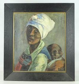 Painting: Mother and Child