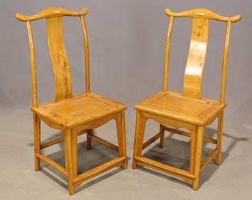 Pair Chinese Scholar's Chairs