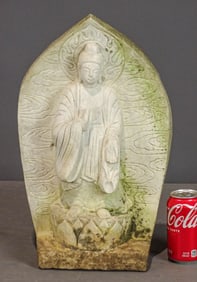 Asian Carved Marble Statue