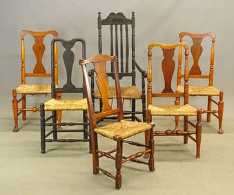18th c. Chair Lot