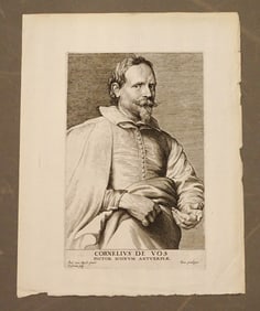 Artist Portrait Old Master Print