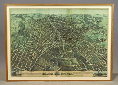 Map of Syracuse N.Y.