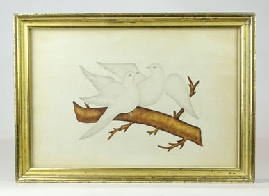 Watercolor Attributed to Emma Cade