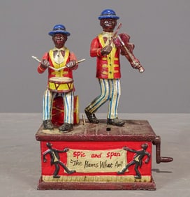 Spic and Span Mechanical Musical Bank