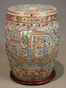 Chinese Ceramic Garden Seat