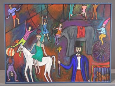 Painting: Nina Posnansky (20th Century)