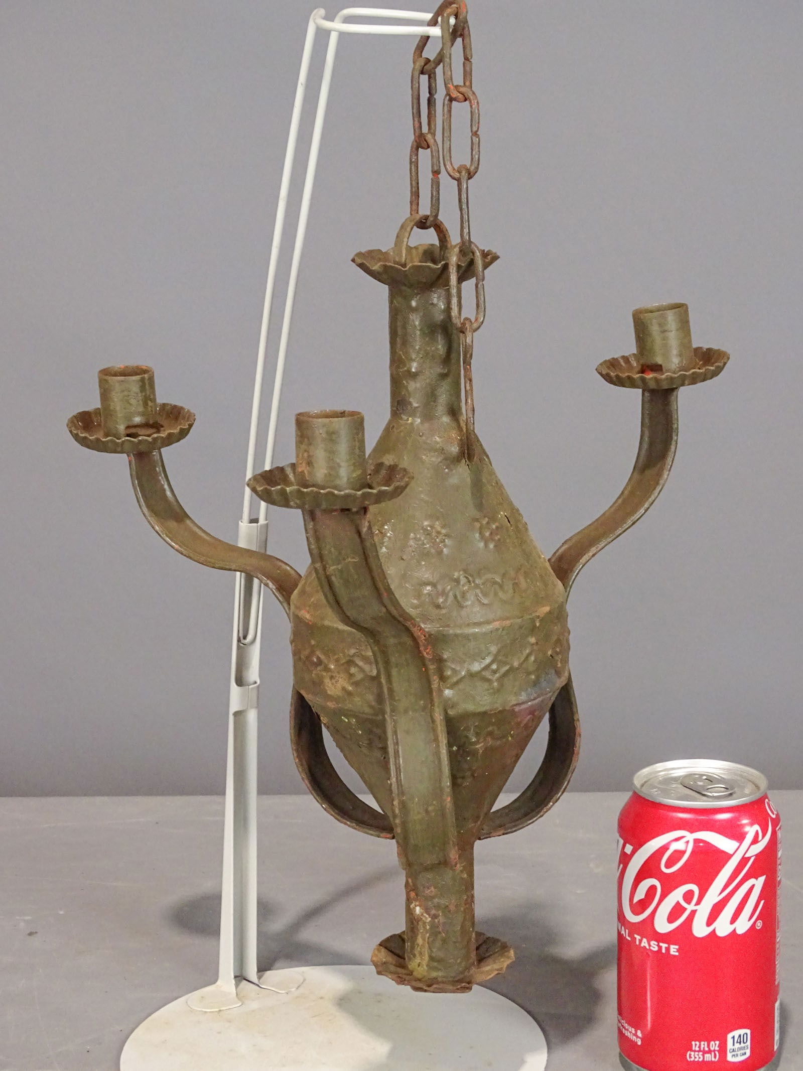 Tin Chandelier (1 of 5)