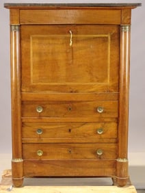 19th c. Continental Secretary Abbatant