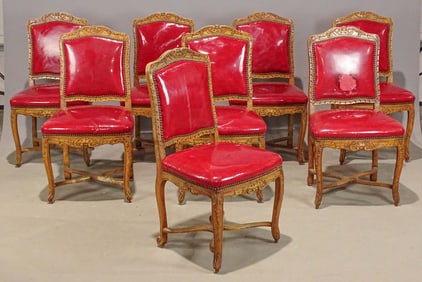 Set of (8) French Chairs