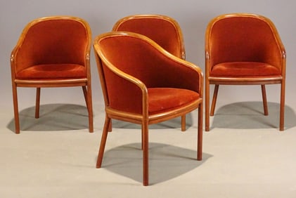 Set of (4) Modern Chairs