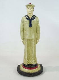 Sailor at Attention Doorstop