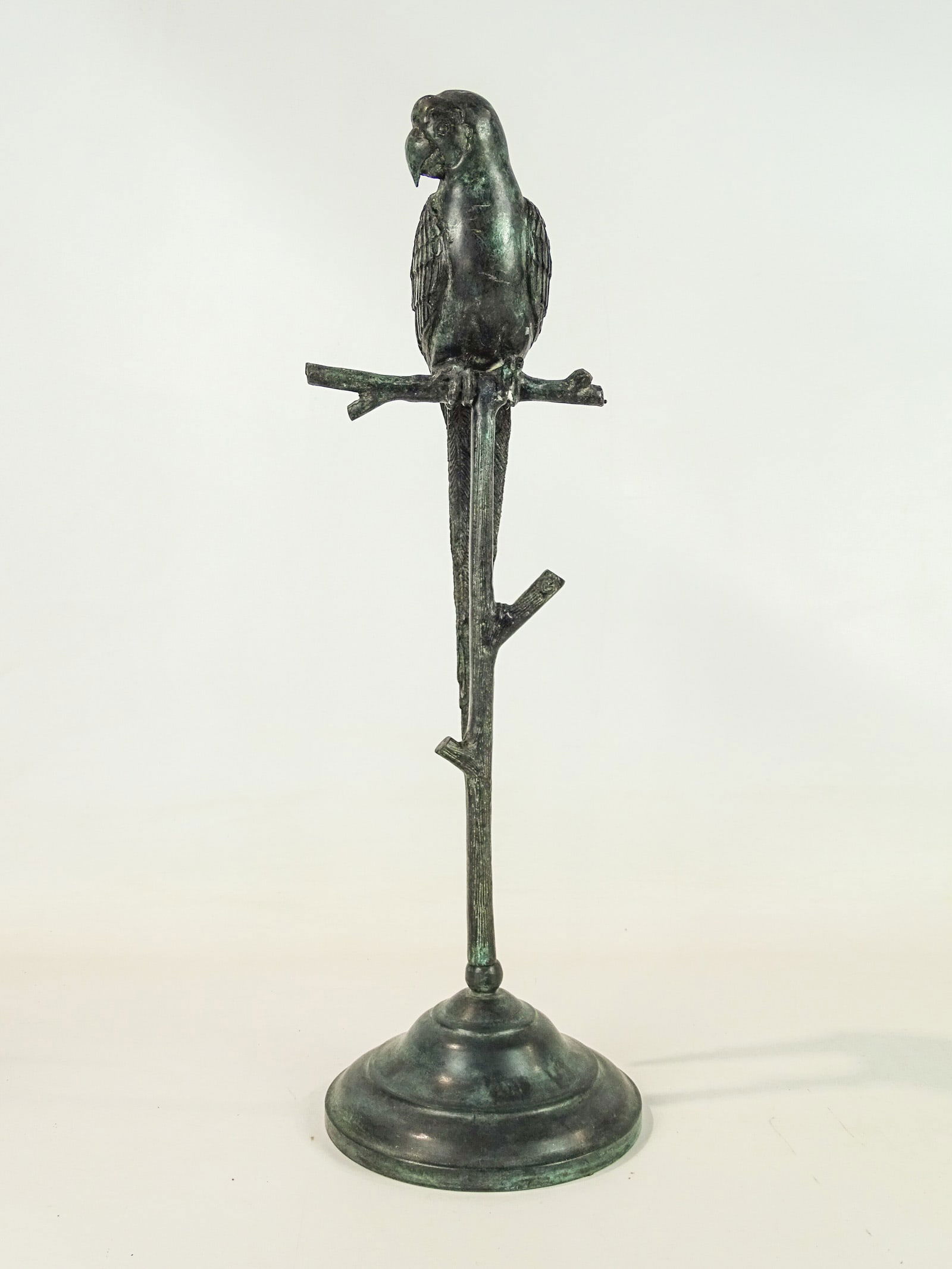 Bronze Parrot Sculpture (1 of 7)