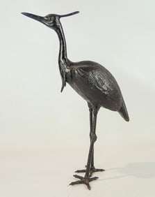 Cast Iron Heron