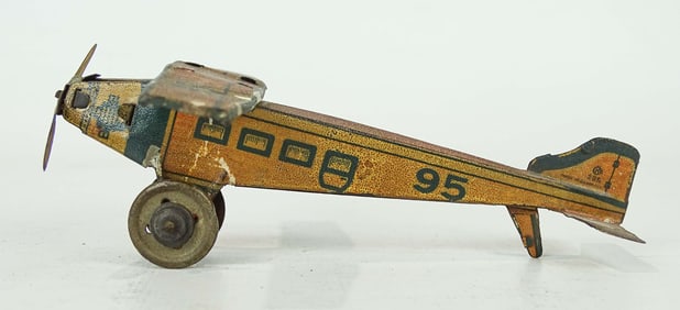 German Penny Toy Airplane