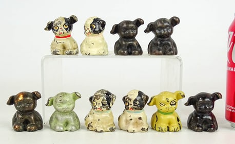 Small Puppy Paperweights
