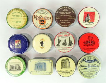Vintage Celluloid Advertising Brushes