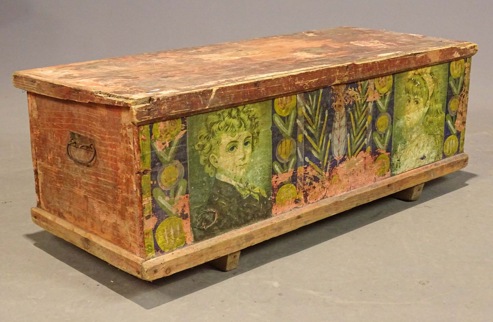 19th c. Painted Trunk (1 of 9)