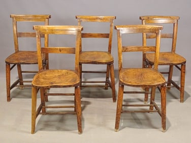 Set of English Chairs