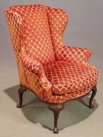 Queen Anne Wing Chair
