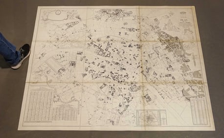 Monumental Paris Map