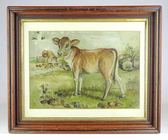 Portrait of a Calf