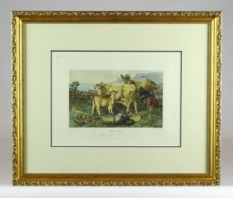 Print: "A Jersey Family", A. C. Alais