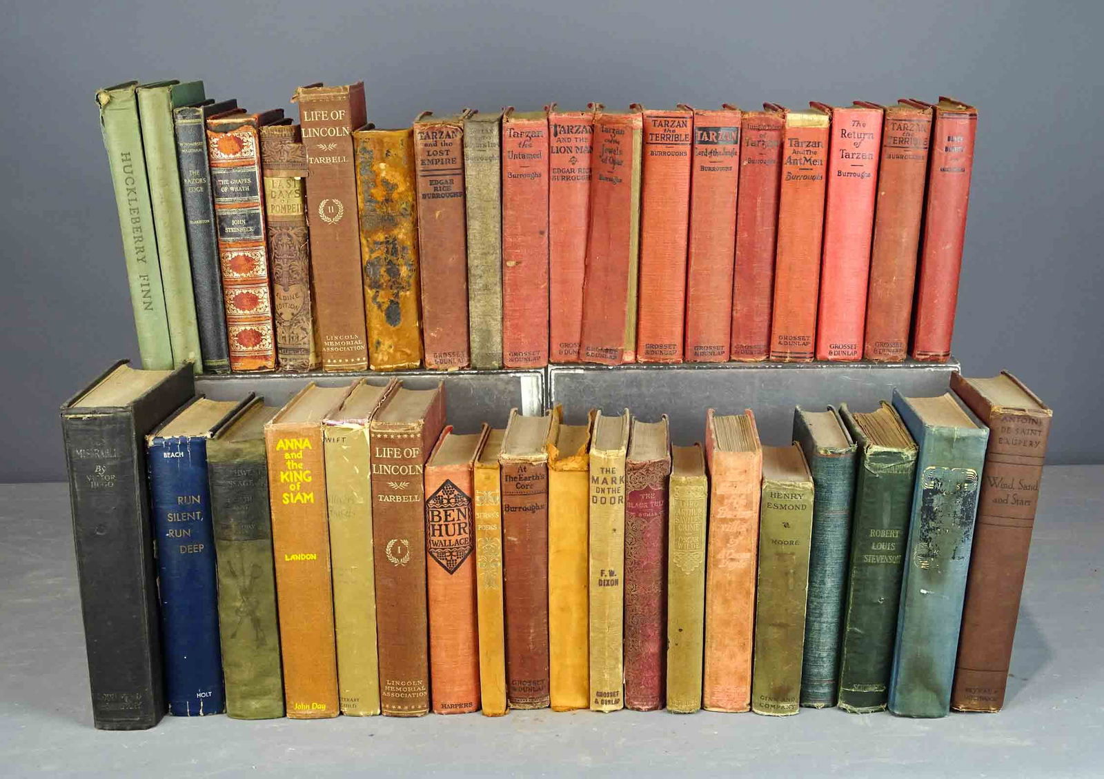 Book Lot: Tarzan / Tom Sawyer (1 of 10)