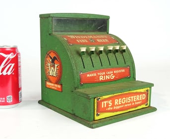 Early Advertising Toy Cash Register