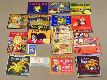 Fruit Crate Labels