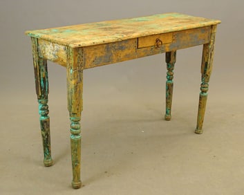 Primitive Hall Table