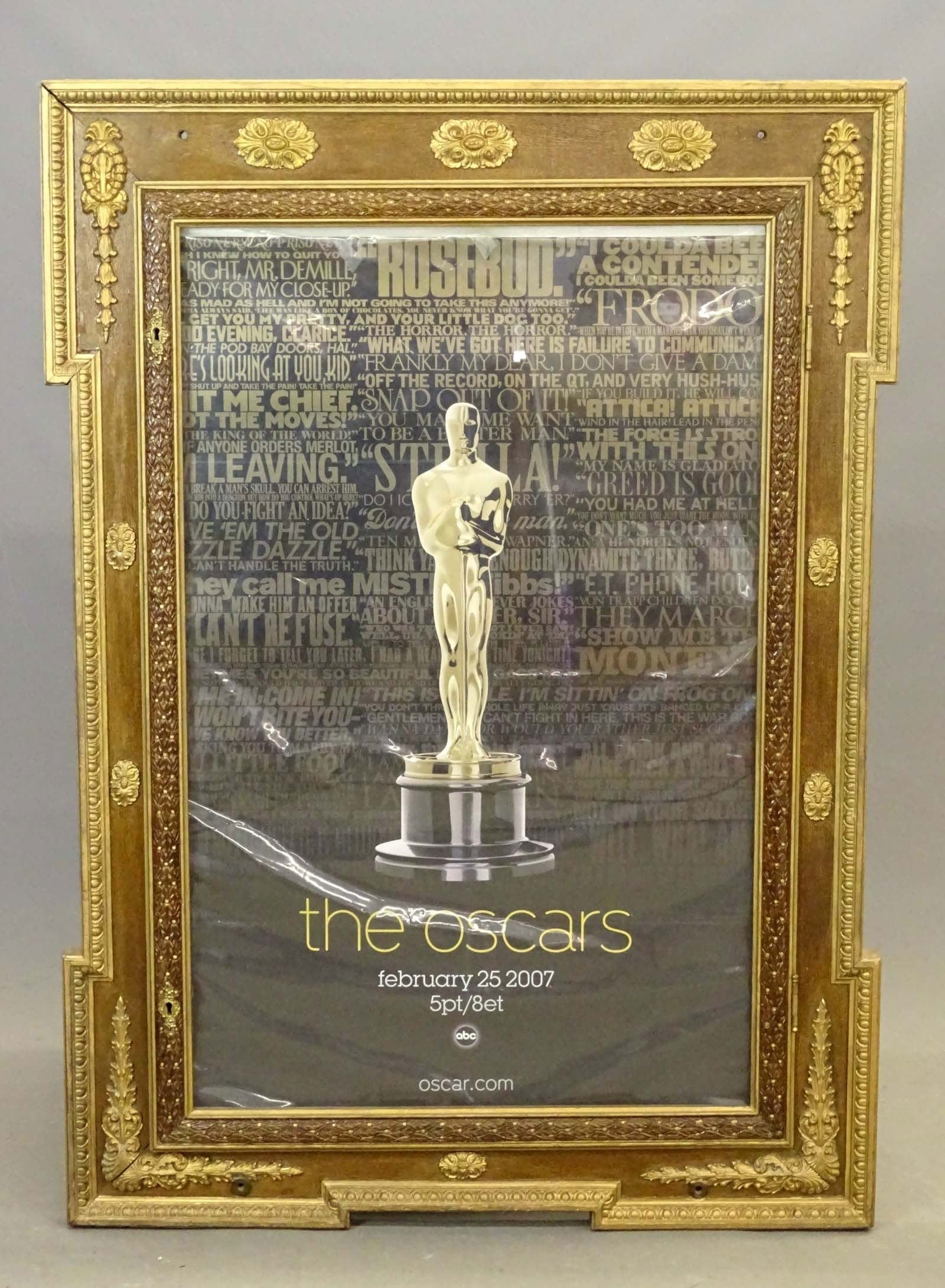 Large Frame with Oscars Print (1 of 5)