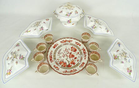 Porcelain Condiment Set