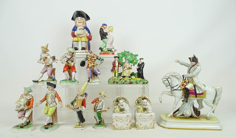 Porcelain Figures Lot