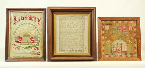 Sampler and Needlework Lot