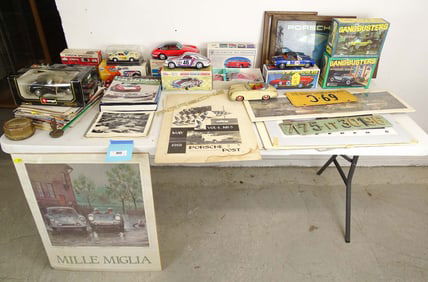Porsche and Automobile Lot