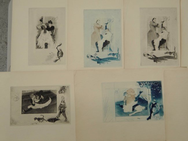 Louis Legrand Prints: Set of 13 Louis Legrand prints (France 1863-1951). 19 3/4" z 12 3/4" each.
