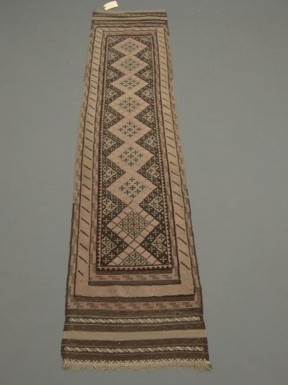Oriental Rug Runner: Oriental rug runner. 2' x 9' 2".