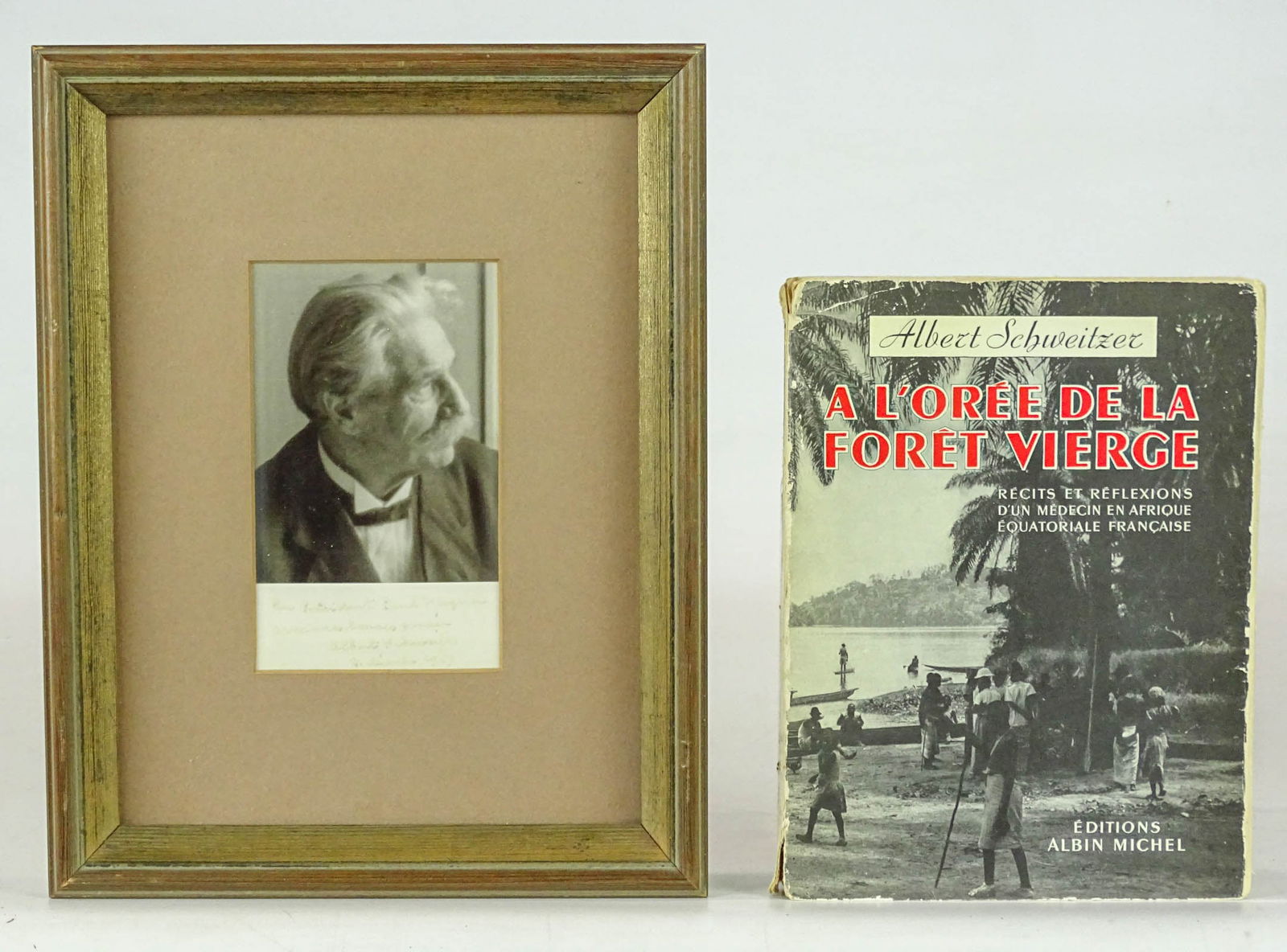 Albert Schweitzer Autographed Photograph (1 of 10)