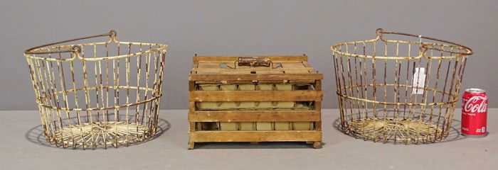 Egg Crate & Baskets