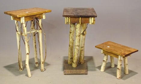 Adirondack Table Lot