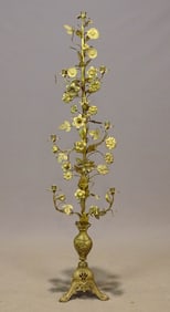 Brass Candle Lamp