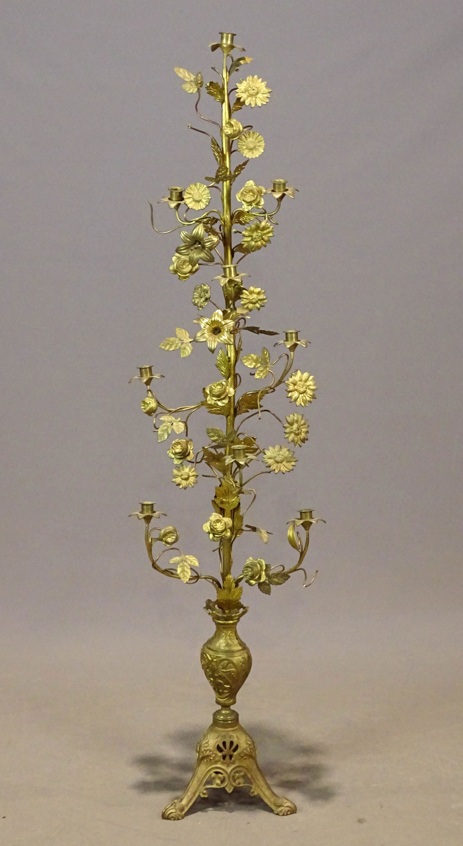 Brass Candle Lamp (1 of 7)