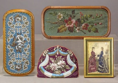 Victorian Bead Art Lot