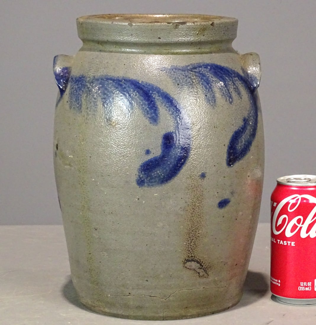 19th c. Stonware Crock (1 of 6)