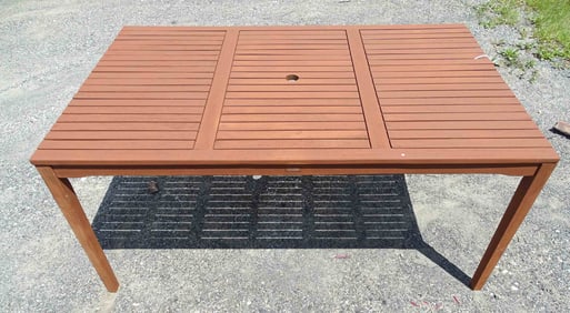 Wooden Outdoor Table