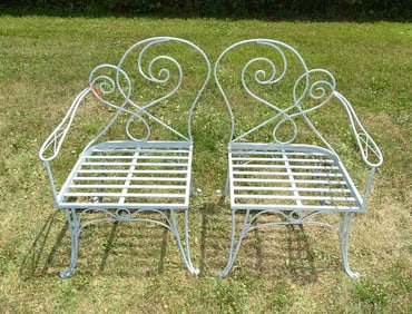 Set of Metal Chairs