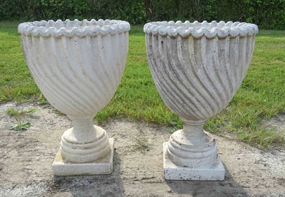 Pair Italian Urns