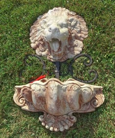 Lions Head Wall Fountain